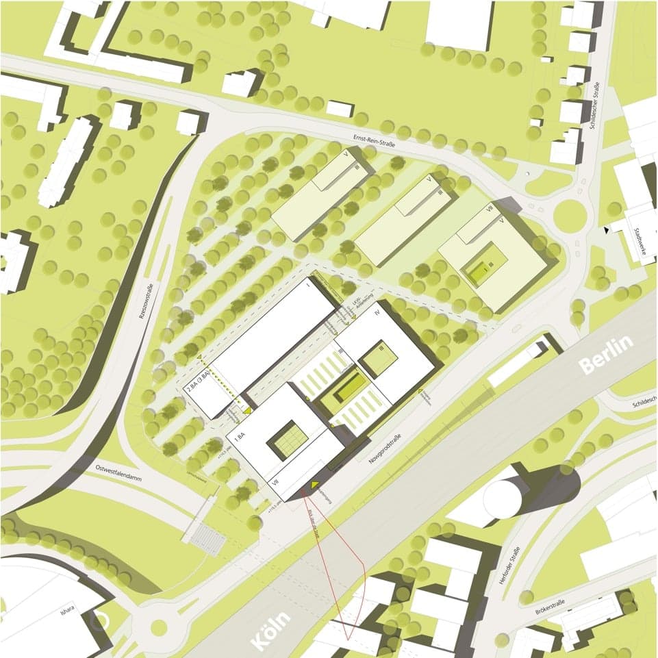 Lageplan Bhp Architekten Generalplaner Gmbh